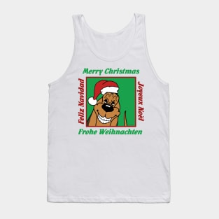 Bloodhound Christmas Tank Top